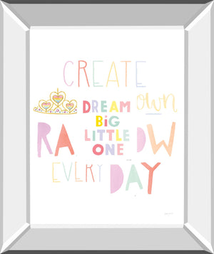 Dream Big Little One By Ann Kelle 22X26 Mirror Frame Print