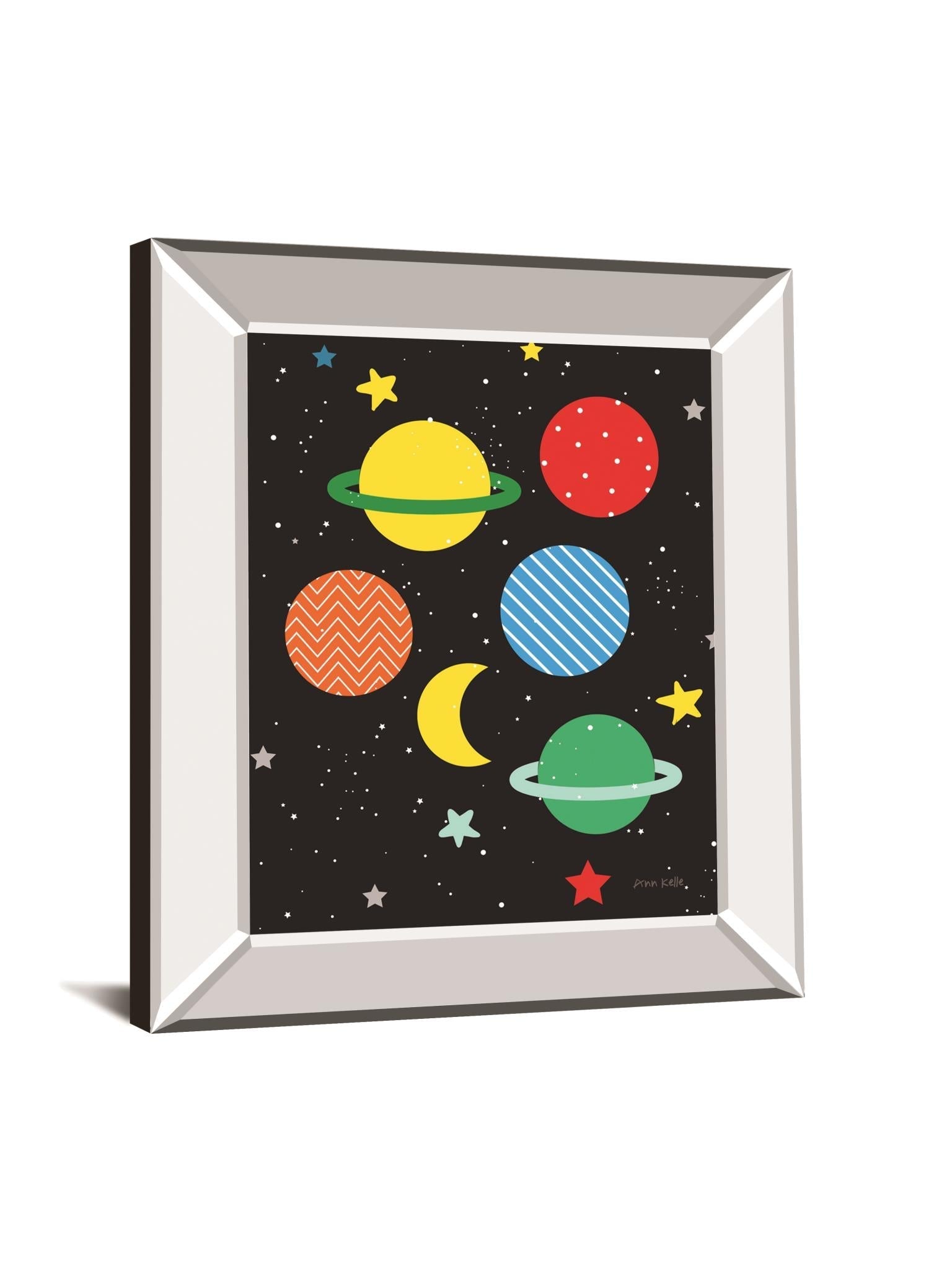 Outer Space By Ann Kelle 22X26 Mirror Frame Print