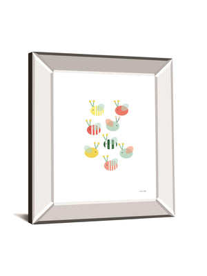 Bumblebee Friends By Ann Kelle 22X26 Mirror Frame Print