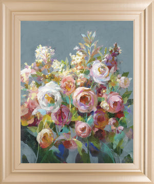 Joy Of The Garden Ii By Danhui Nai 22X26 Framed Print
