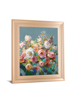 Joy Of The Garden Ii By Danhui Nai 22X26 Framed Print
