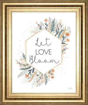 Spring Blooms Vi By Laura Marshall 22X26 Framed Print