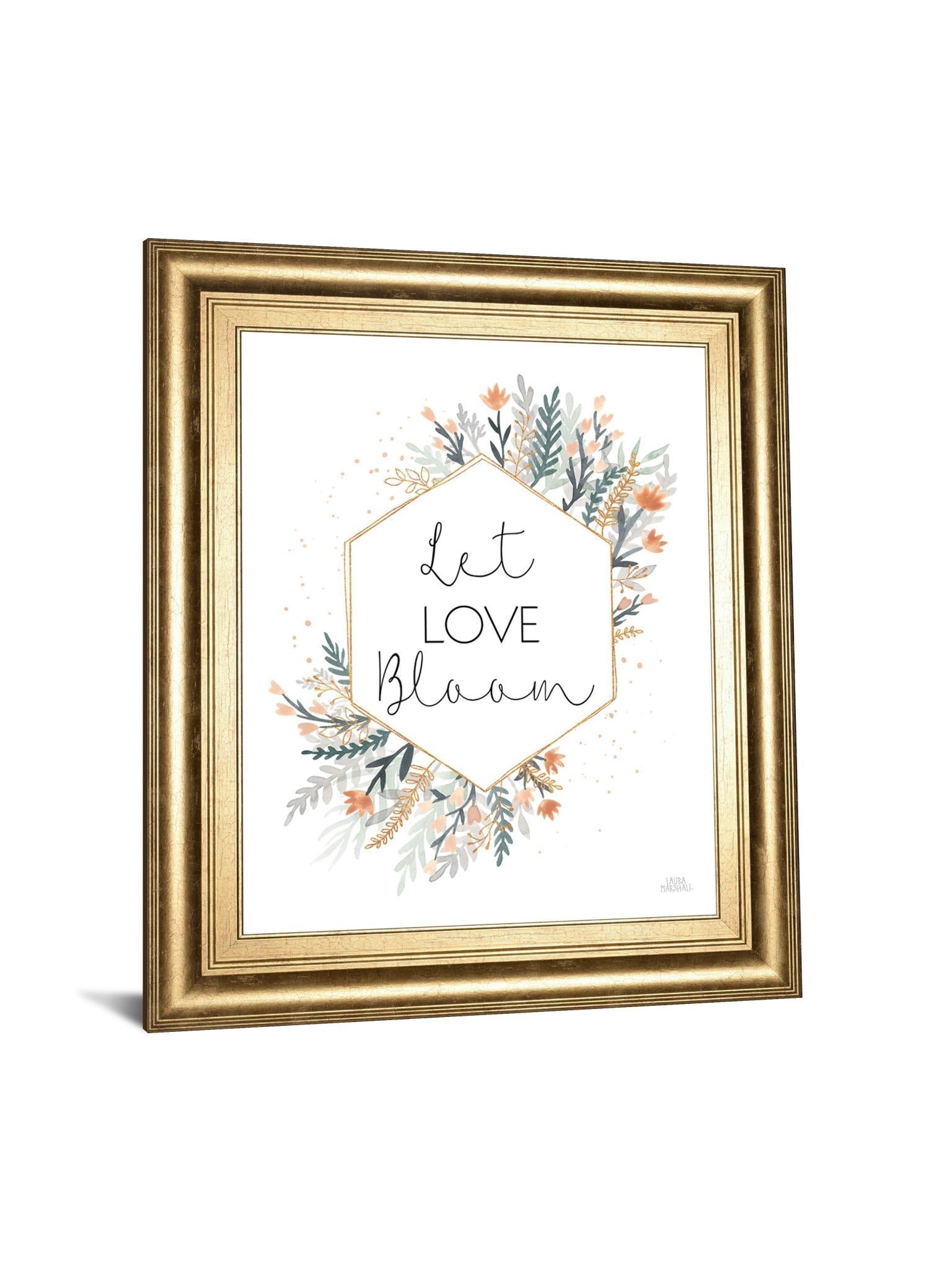 Spring Blooms Vi By Laura Marshall 22X26 Framed Print