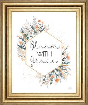 Spring Blooms V By Laura Marshall 22X26 Framed Print