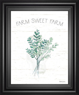 Farmhouse Cotton V By Beth Grove 22X26 Framed Print