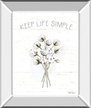 Farmhouse Cotton Iv By Beth Grove 22X26 Mirror Frame Print
