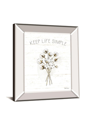 Farmhouse Cotton Iv By Beth Grove 22X26 Mirror Frame Print
