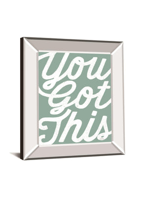 Positivity Vii By Laura Marshall 22X26 Mirror Frame Print