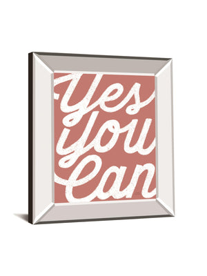 Positivity V By Laura Marshall 22X26 Mirror Frame Print