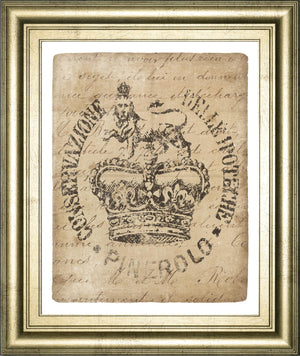 Vintage Seal Iv V2 By Wild Apple Portfolio 22X26 Framed Print
