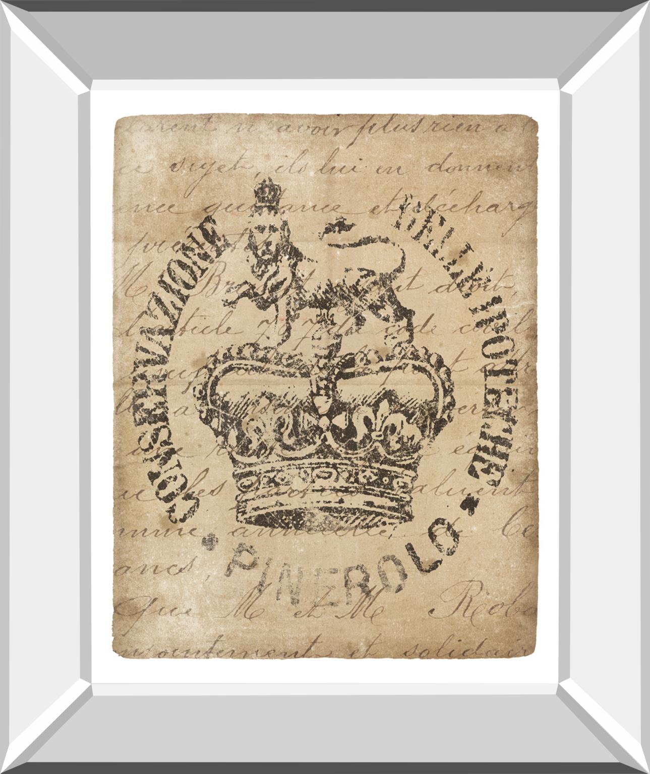 Vintage Seal Iv V2 By Wild Apple Portfolio 22X26 Mirror Frame Print