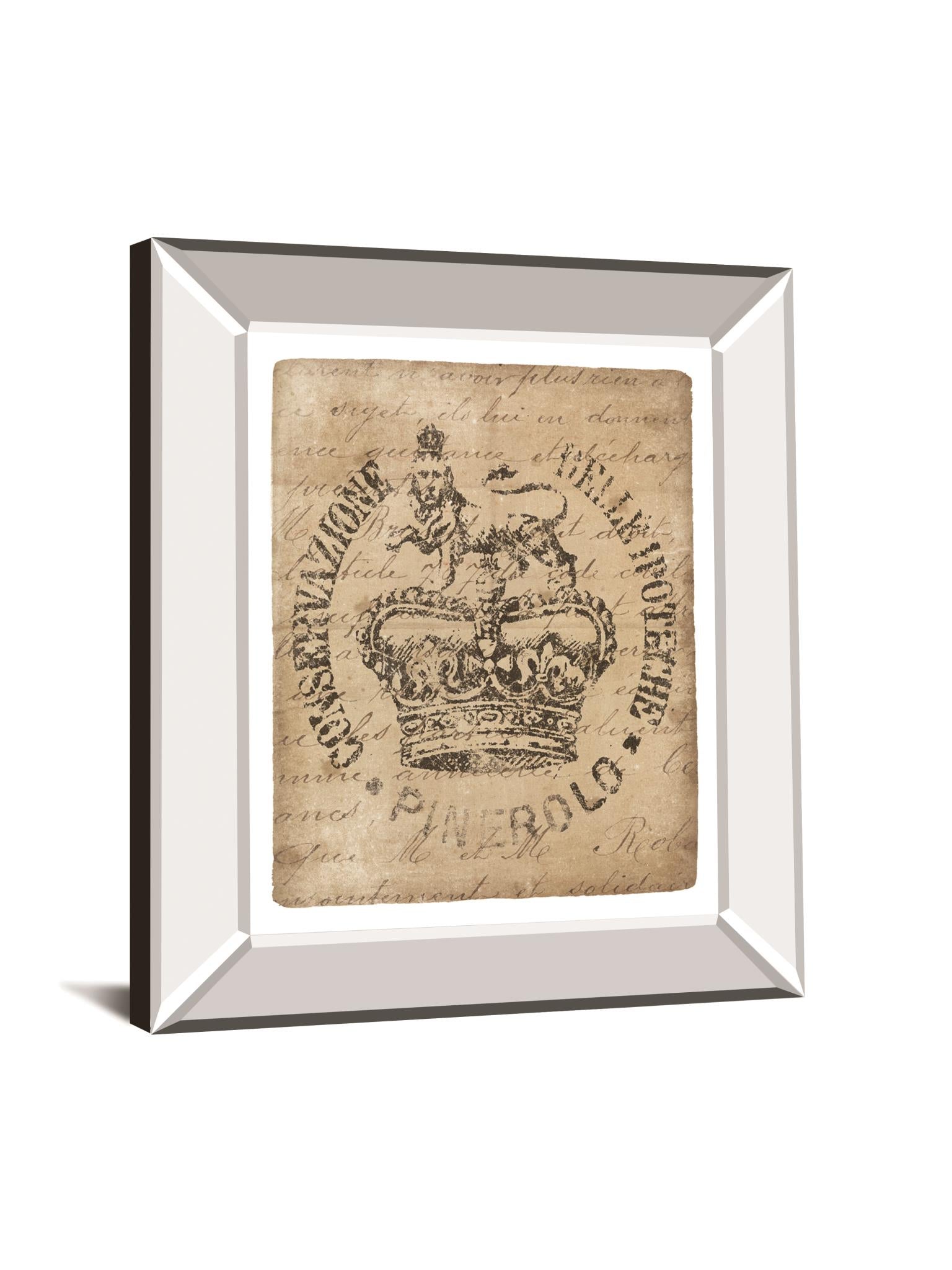 Vintage Seal Iv V2 By Wild Apple Portfolio 22X26 Mirror Frame Print