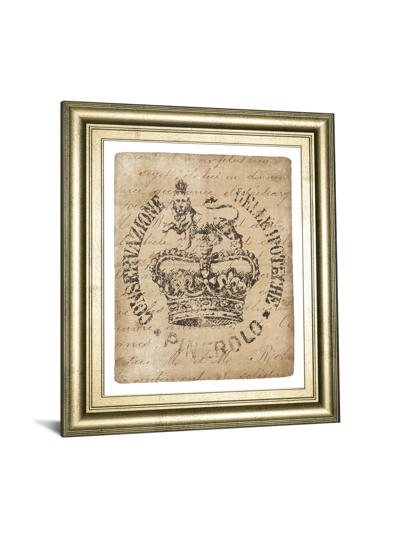 Vintage Seal Iv V2 By Wild Apple Portfolio 22X26 Framed Print