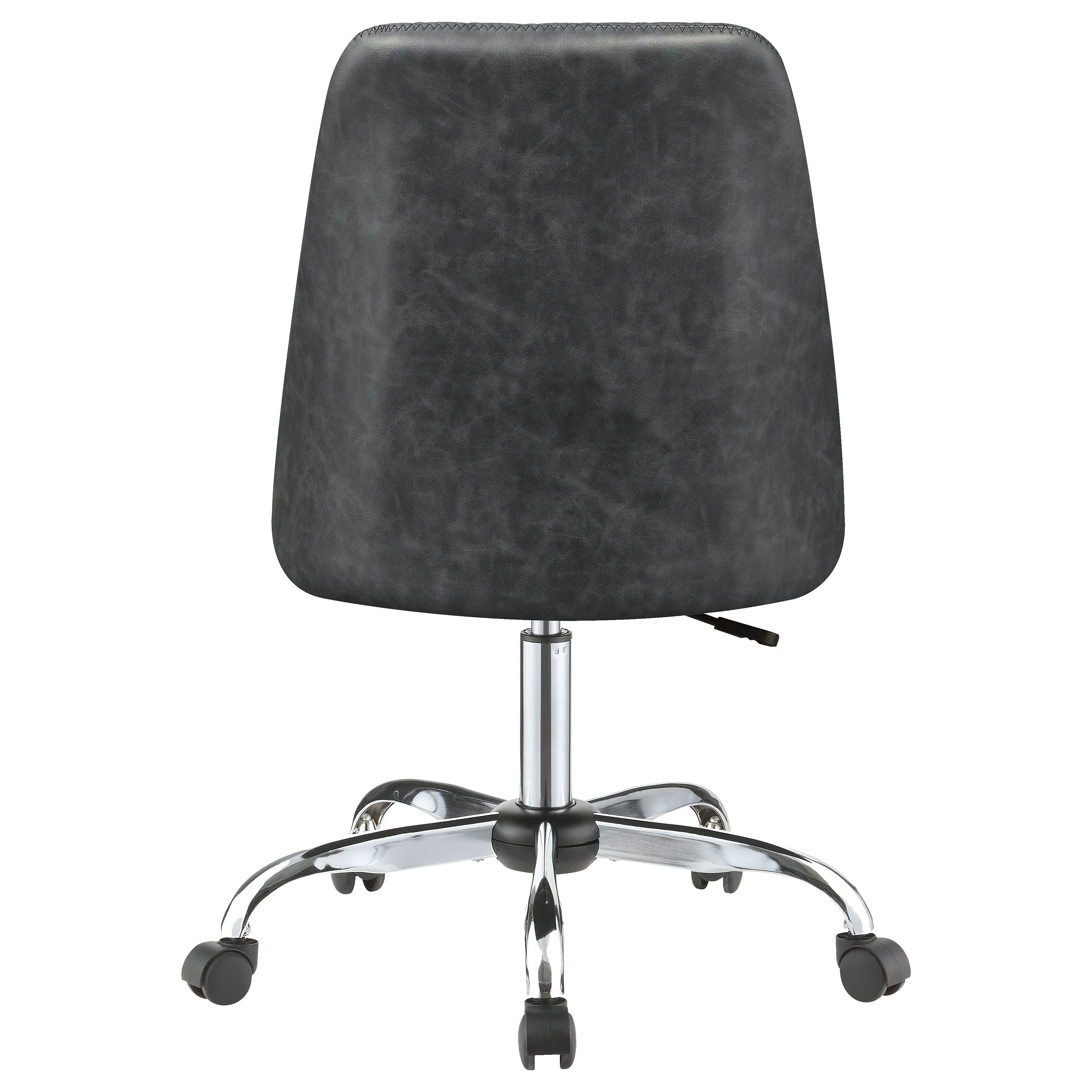 Althea Upholstered Adjustable Home Office Desk Chair Brown