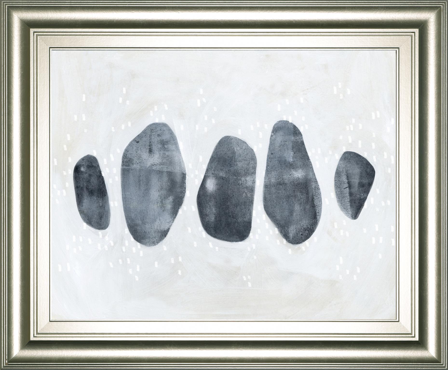 Stone Collection I By Emma Scarvey 22X26 Framed Print