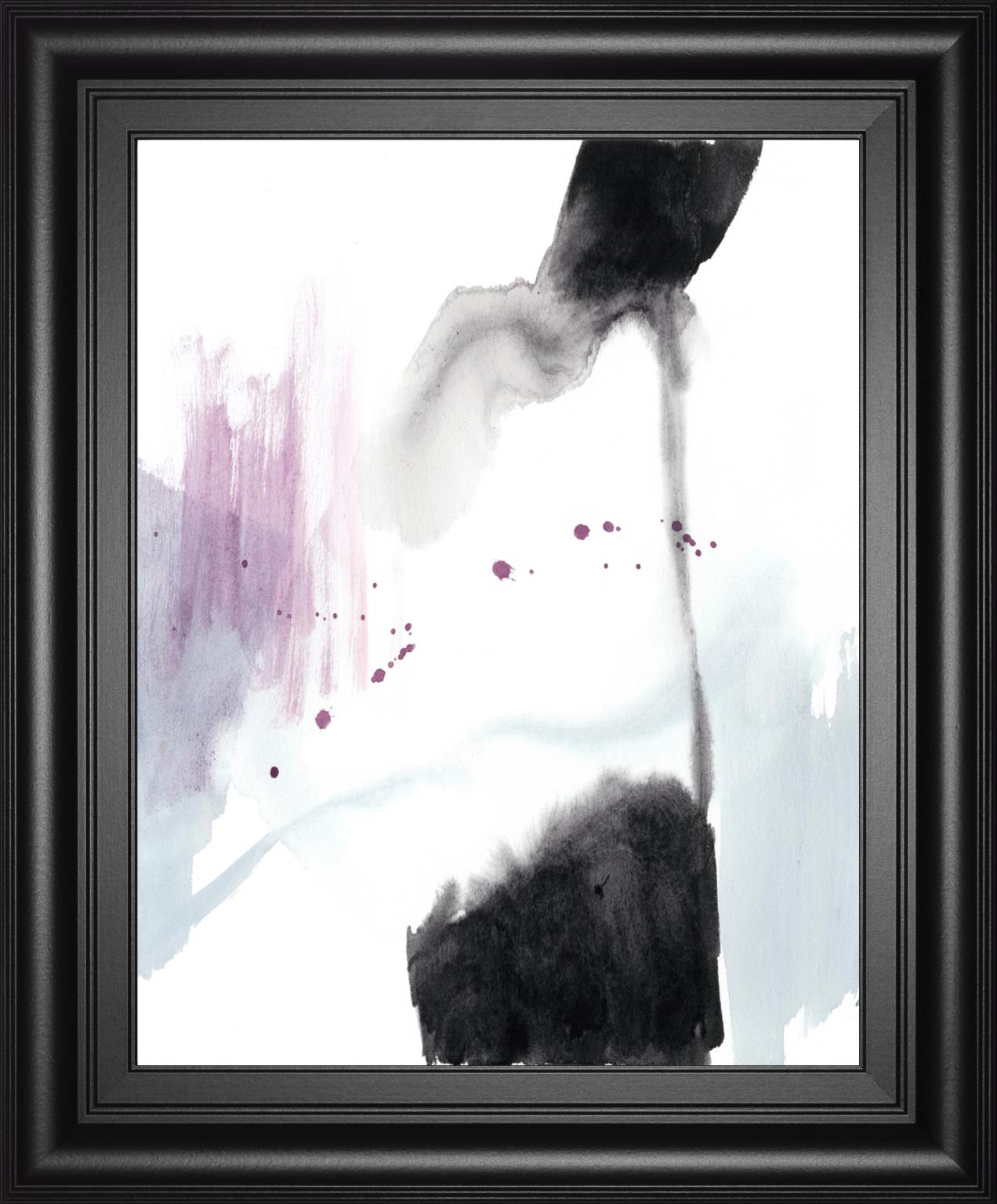 Violet Bloom Ii By Jennifer Goldberger 22X26 Framed Print