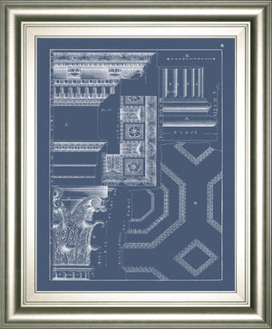 Column & Cornice Blueprint Iv By Vision Studio 22X26 Framed Print