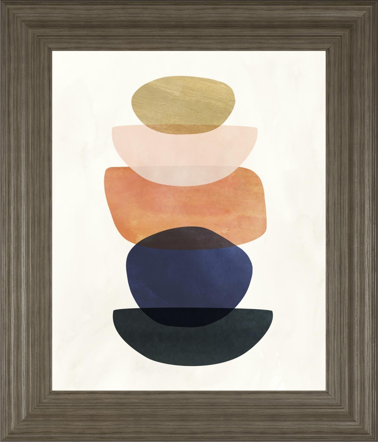 Mod Pods Ii By Victoria Borges 22X26 Framed Print