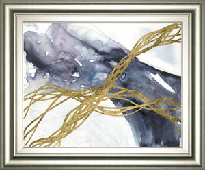Agate Wave Iii By Jennifer Goldberger 22X26 Framed Print