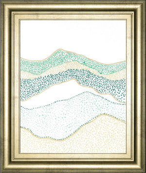 Terra Dots I By Vanna Lam 22X26 Framed Print