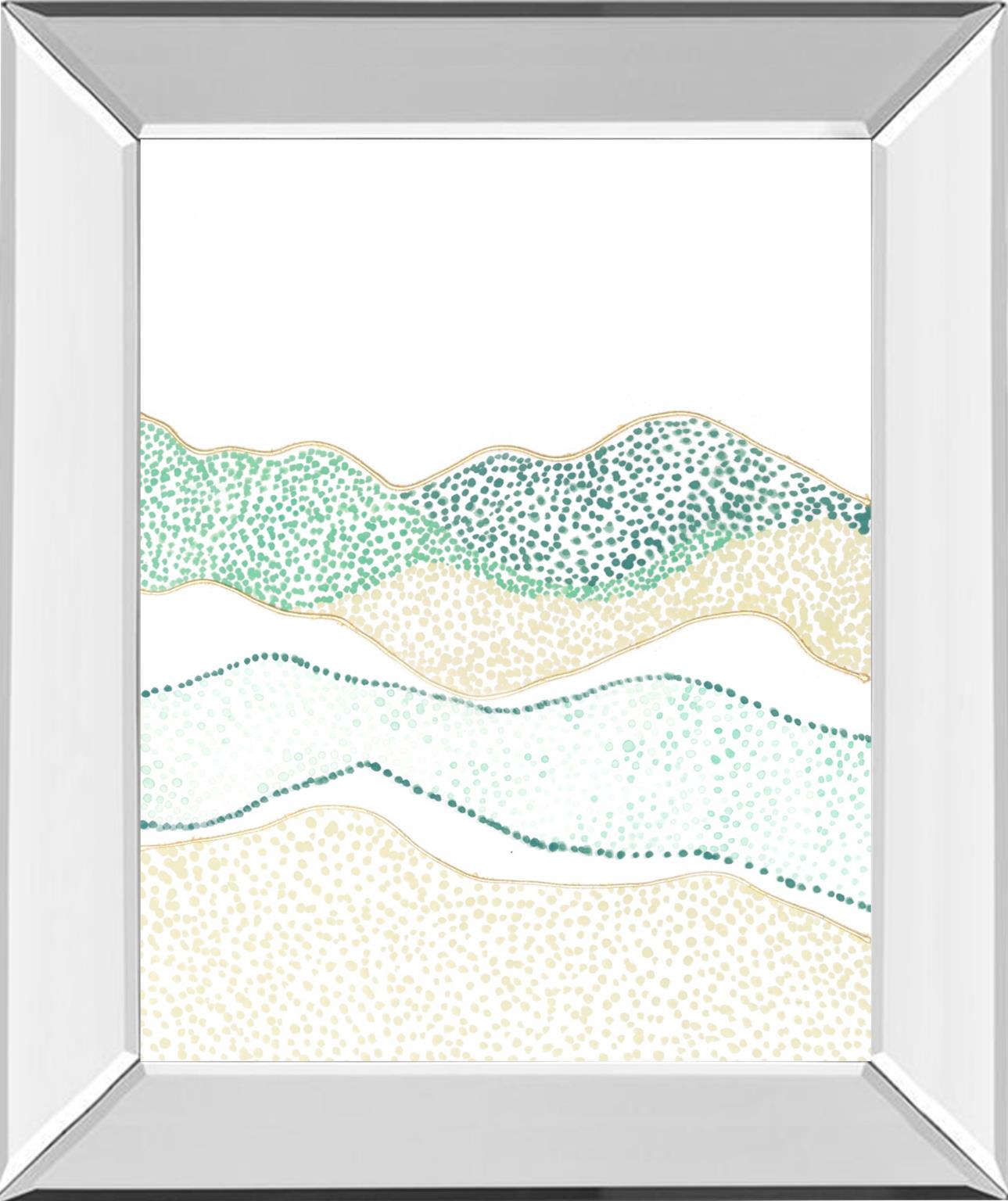 Terra Dots Ii By Vanna Lam 22X26 Mirror Frame Print