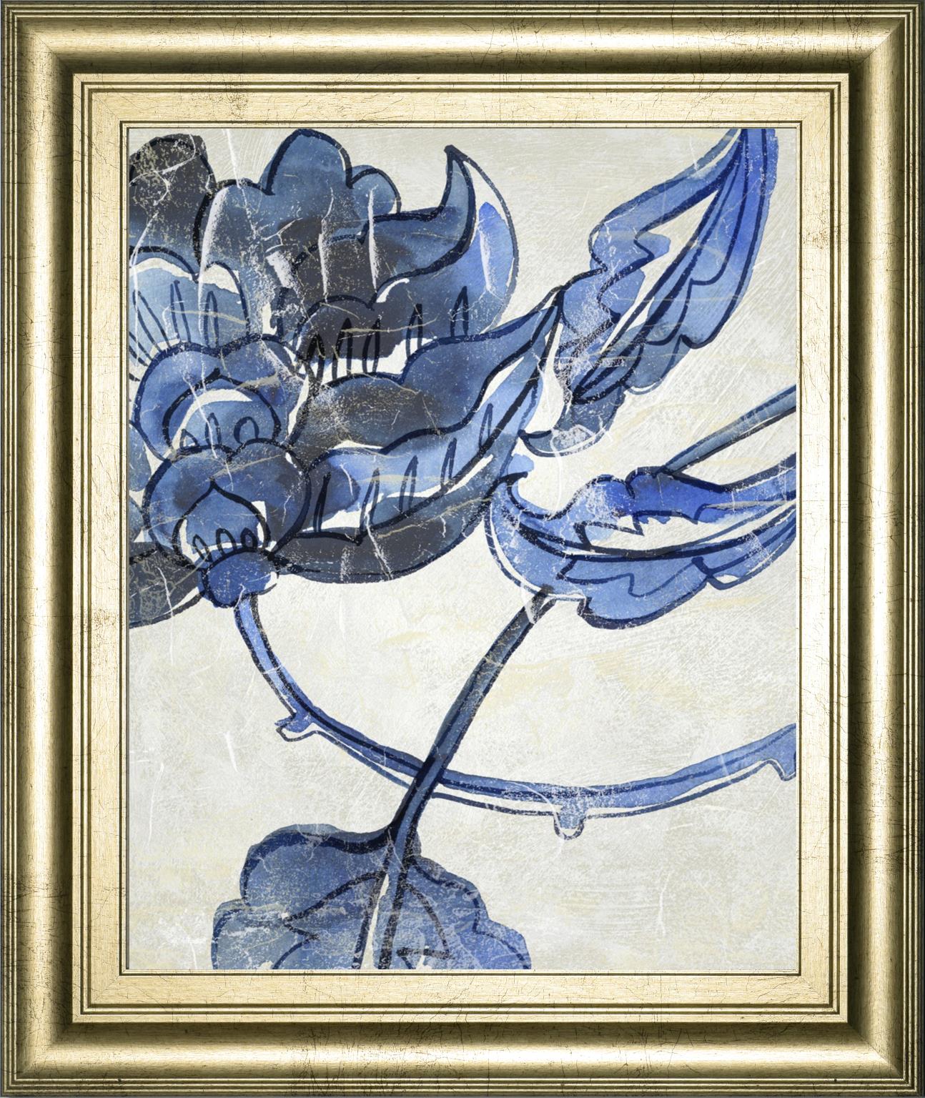Vintage Porcelain Iv By Chariklia Zarris 22X26 Framed Print