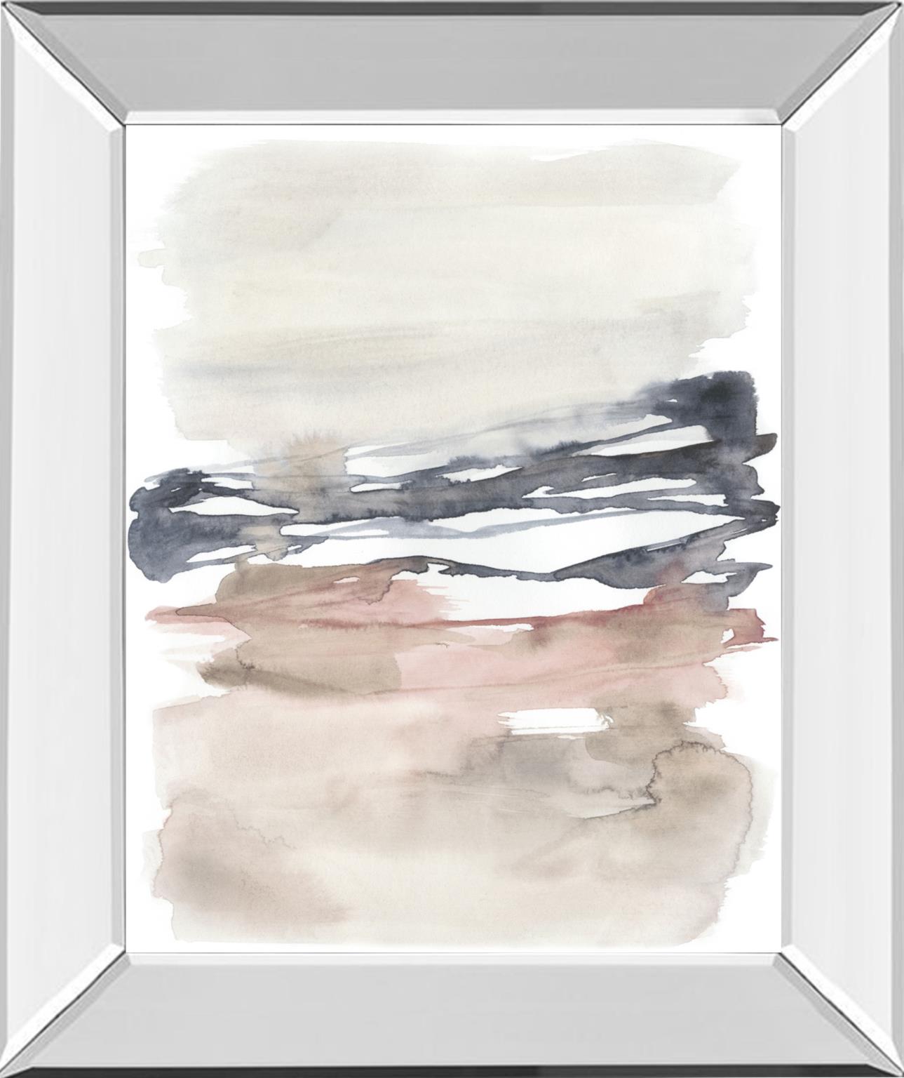 Tiered Horizon Line I By Jennifer Goldberger 22X26 Mirror Frame Print