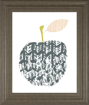 Cut Paper Fruit Ii By June Erica Vess 22X26 Framed Print