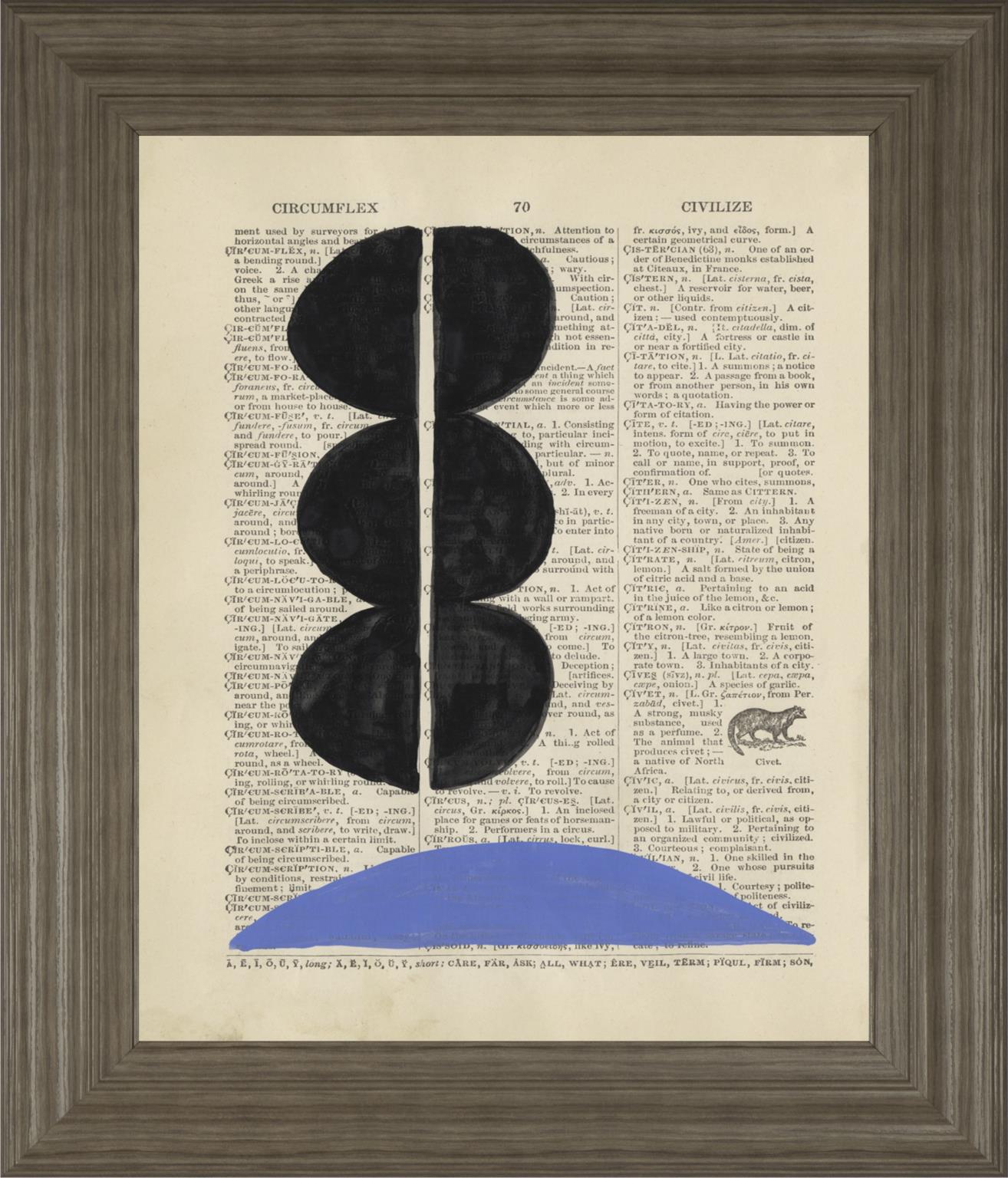 Modern Definition Ii By RenéE W. Stramel 22X26 Framed Print