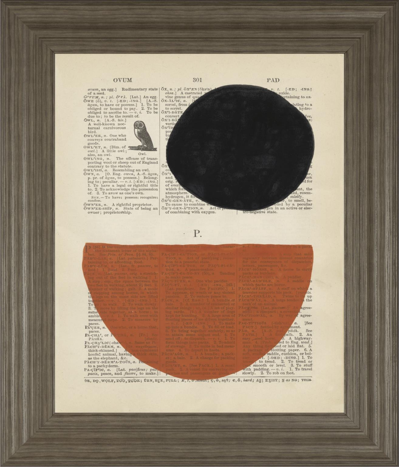 Modern Definition V By RenéE W. Stramel 22X26 Framed Print