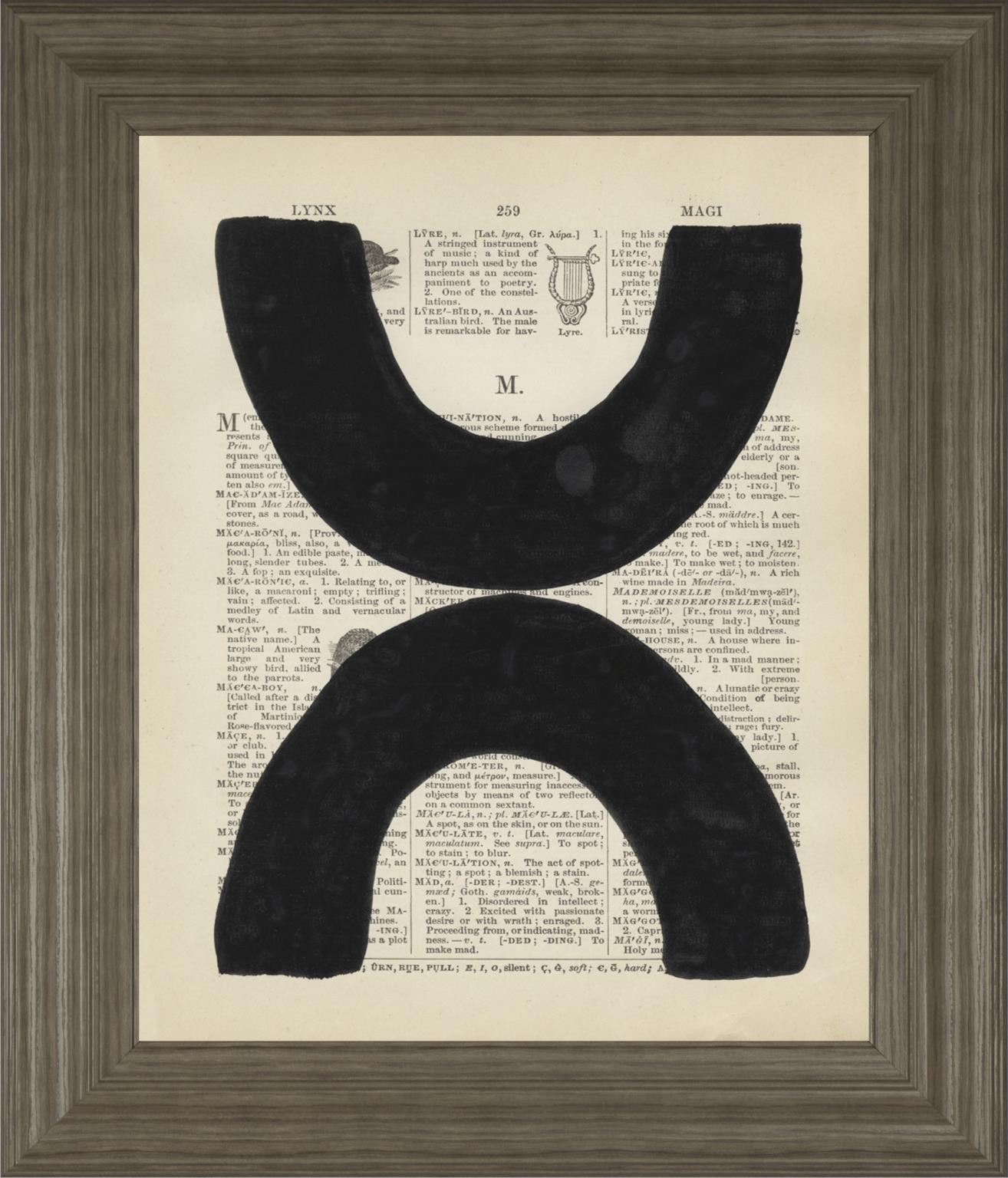 Modern Definition Vii By RenéE W. Stramel 22X26 Framed Print