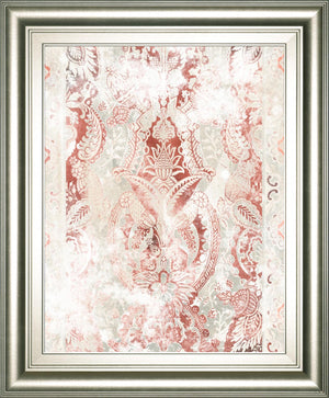 World Traveler Textile Iv By June Erica Vess 22X26 Framed Print