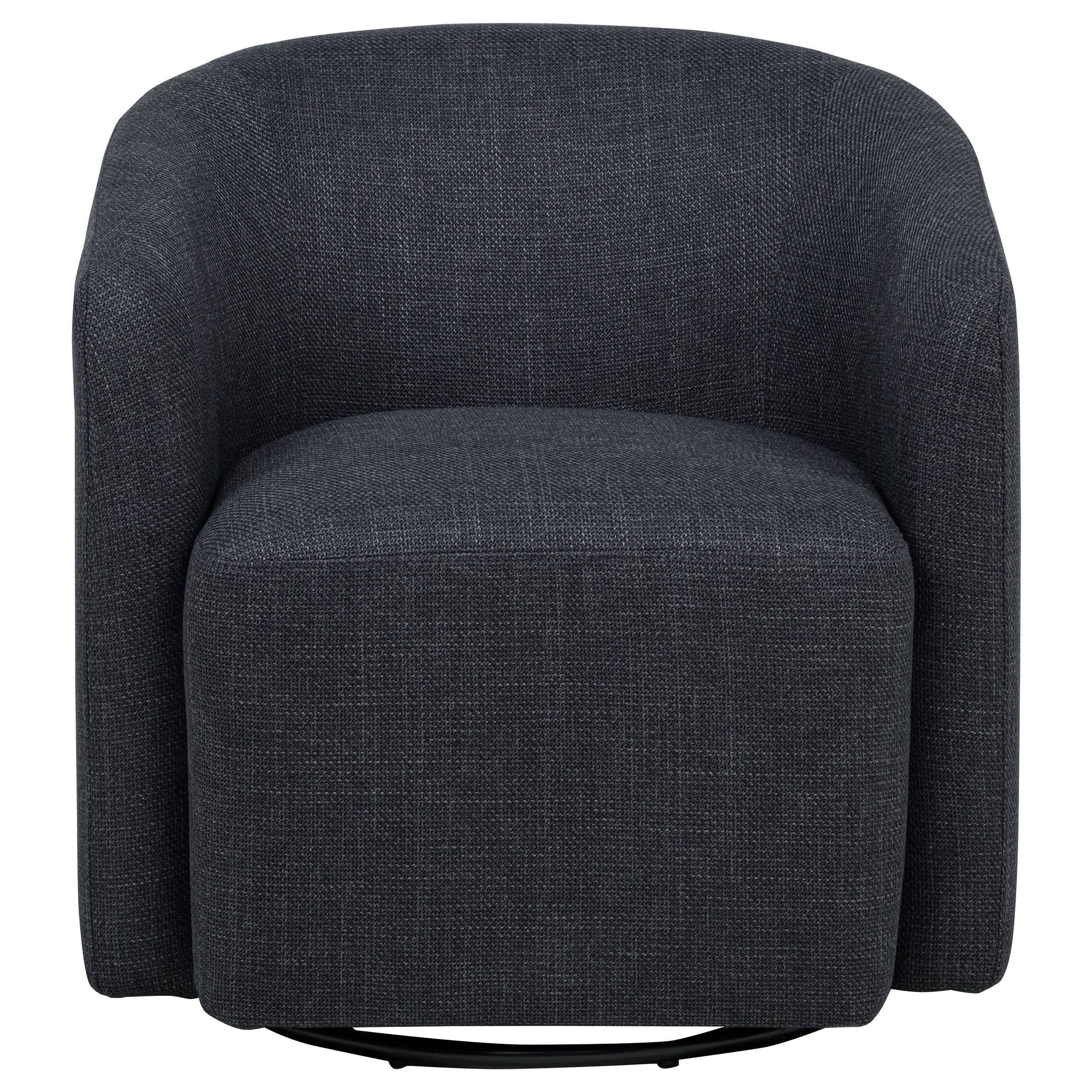 Mossbrook Fabric Upholstered Swivel Accent Chair