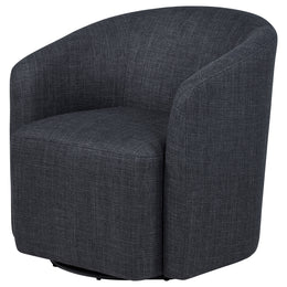 Mossbrook Fabric Upholstered Swivel Accent Chair