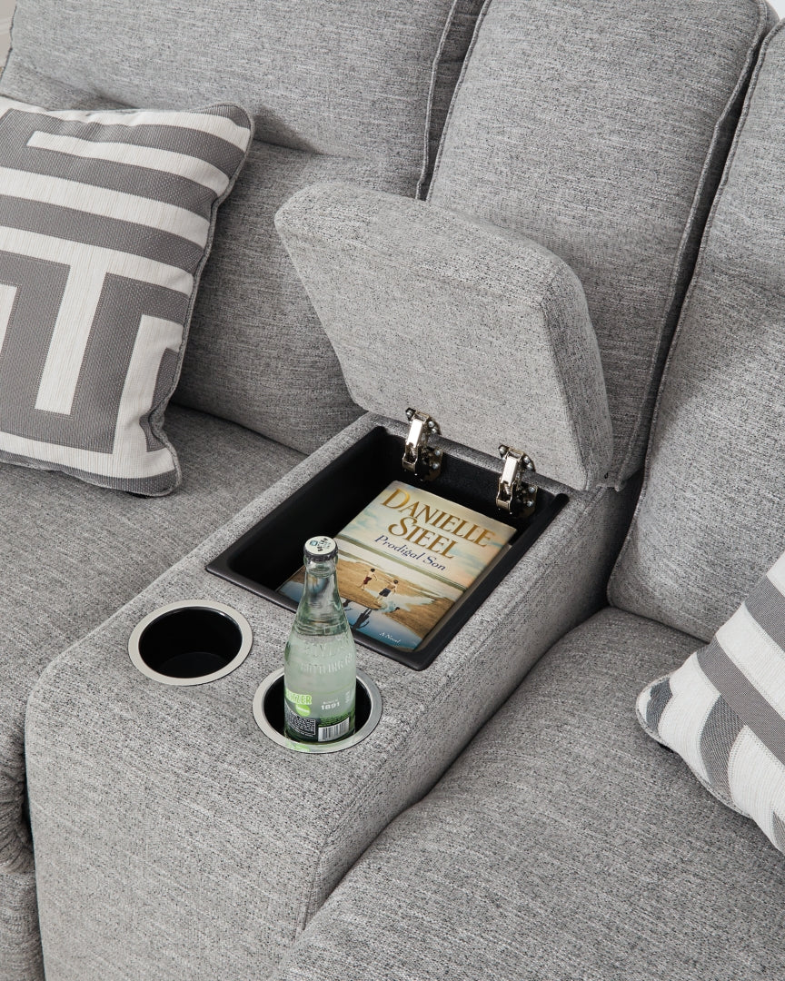 Biscoe Sofa Loveseat and Recliner