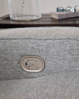 Biscoe Sofa Loveseat and Recliner