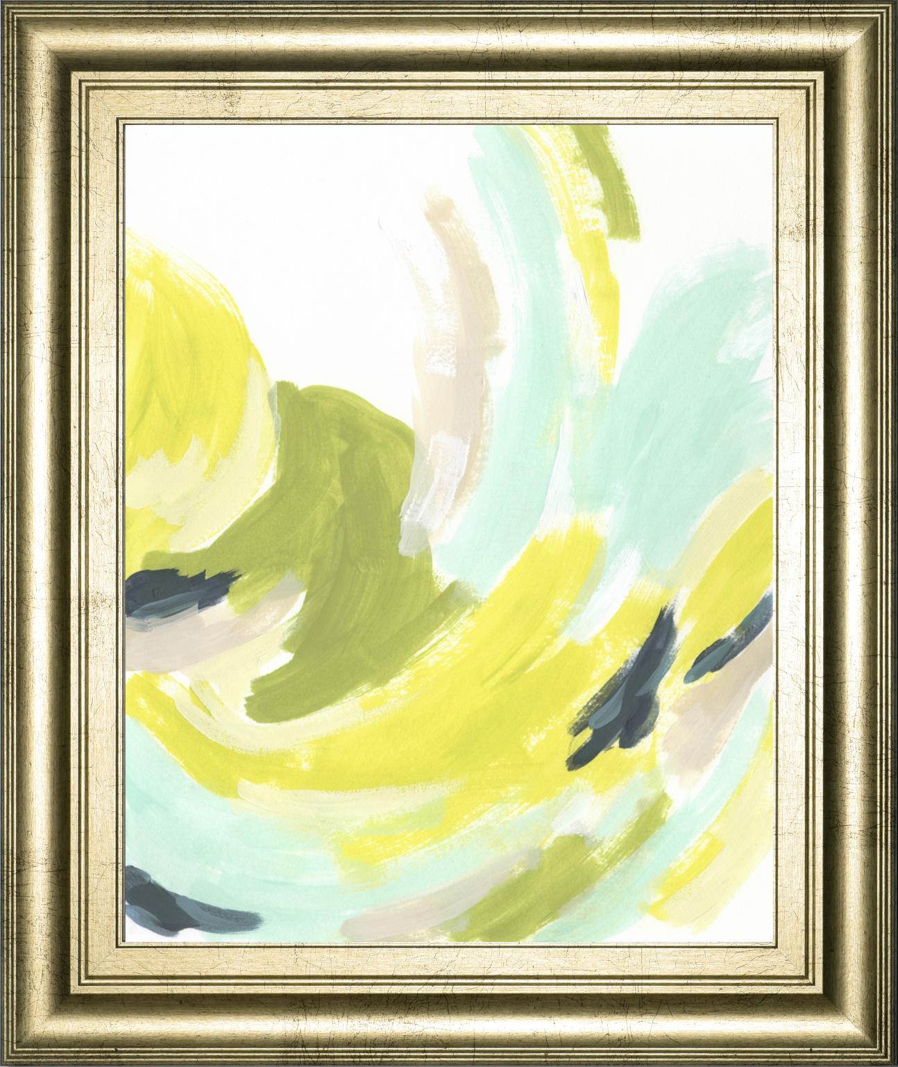 Tidal Vortex Iii By June Erica Vess 22X26 Framed Print