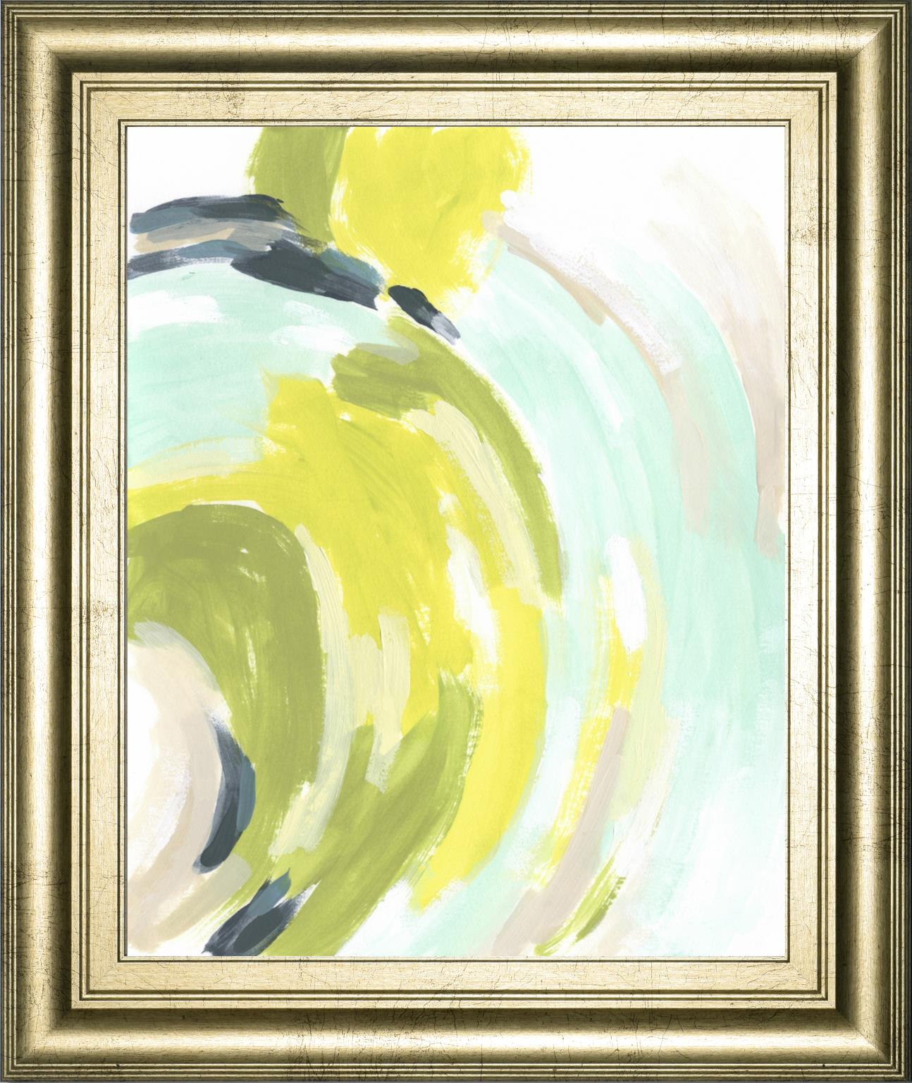 Tidal Vortex Iv By June Erica Vess 22X26 Framed Print