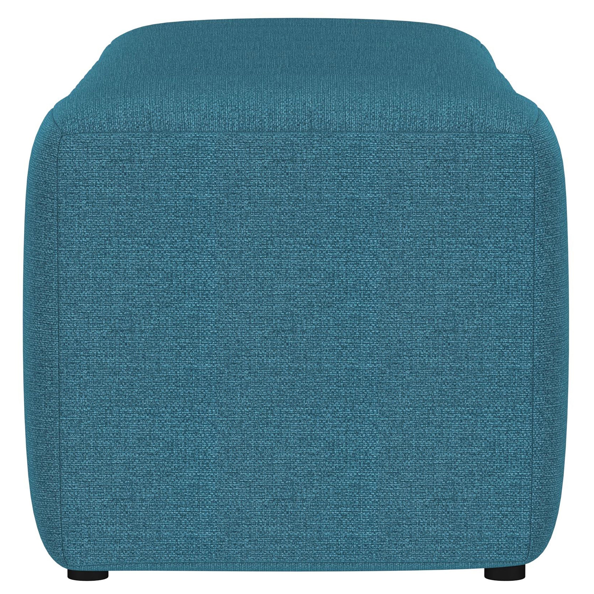 Summer Fabric Upholstered Tufted Accent Bench Charcoal
