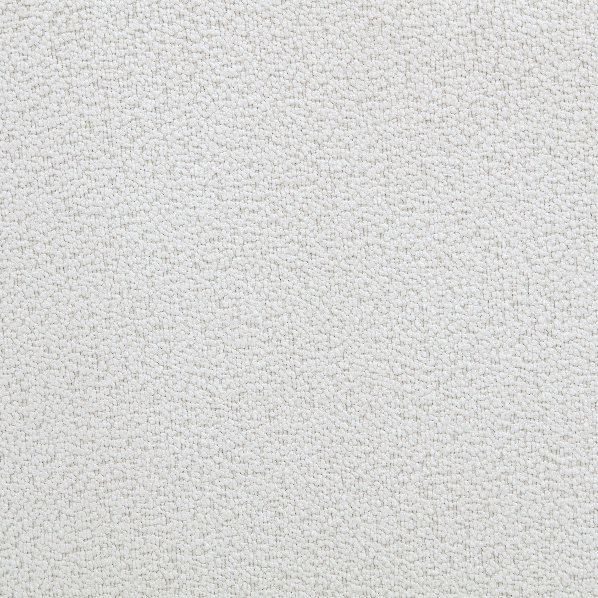 Remuda Boucle Upholstered Round Storage Ottoman Ivory