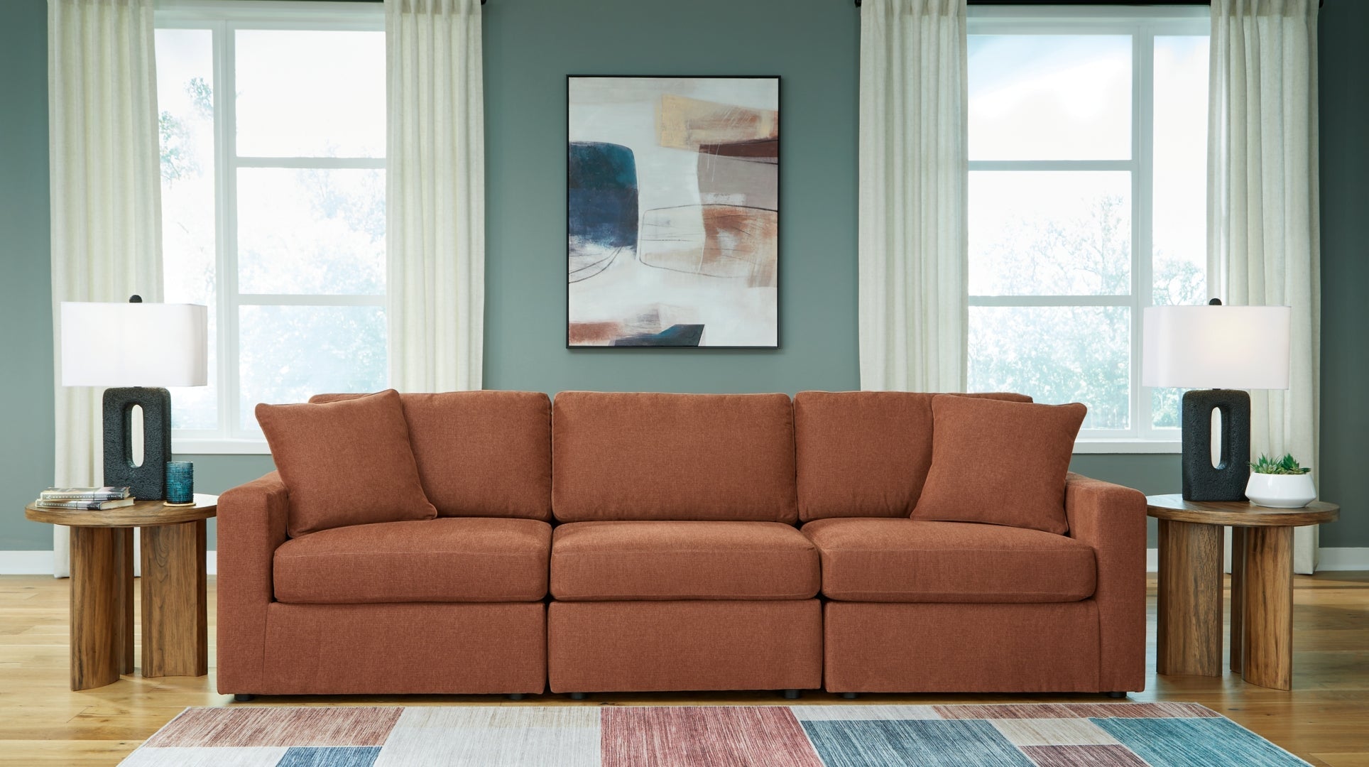 Modmax Sectional with Ottoman