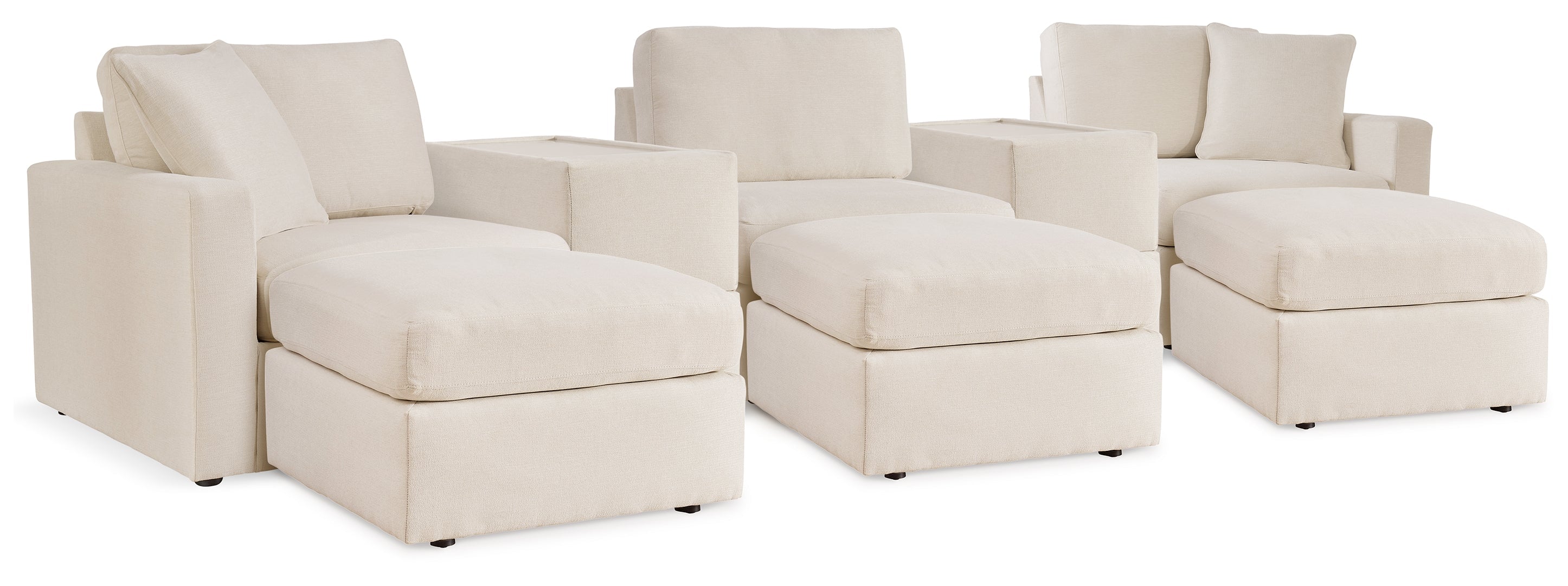 Modmax Sectional with Ottoman