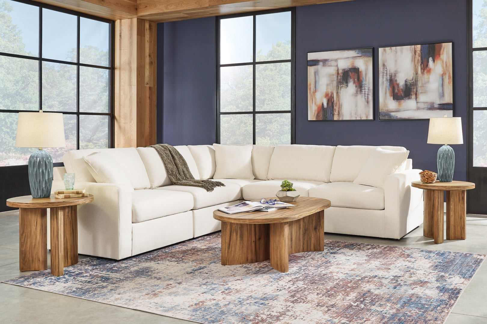 Modmax Sectional with Ottoman
