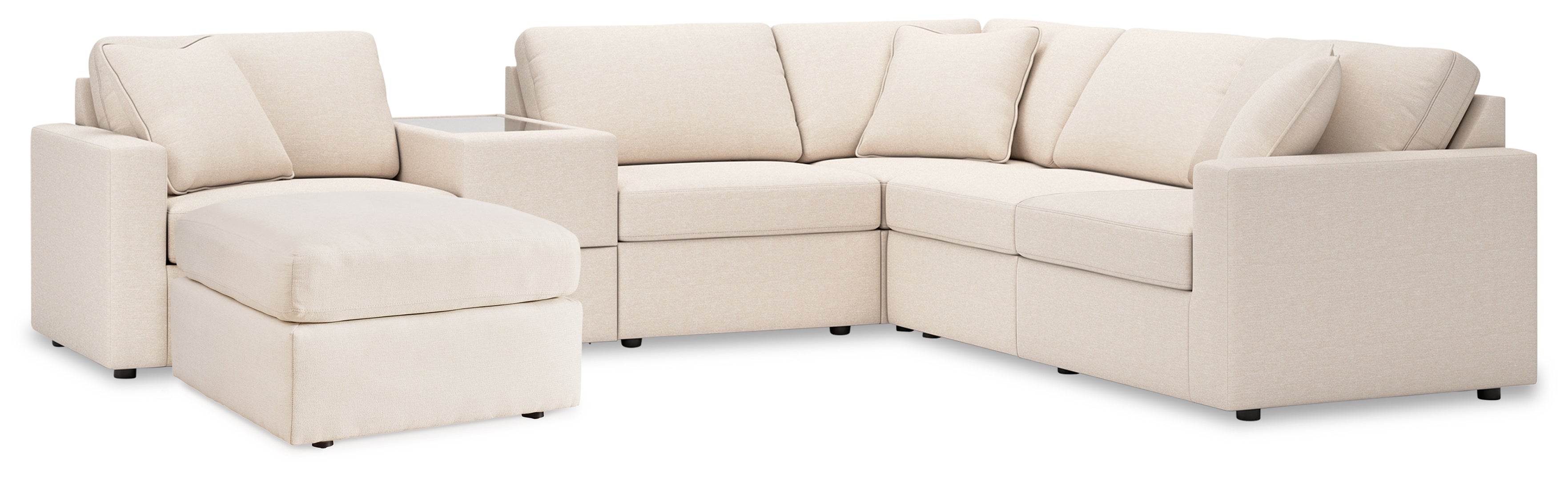 Modmax Sectional with Ottoman