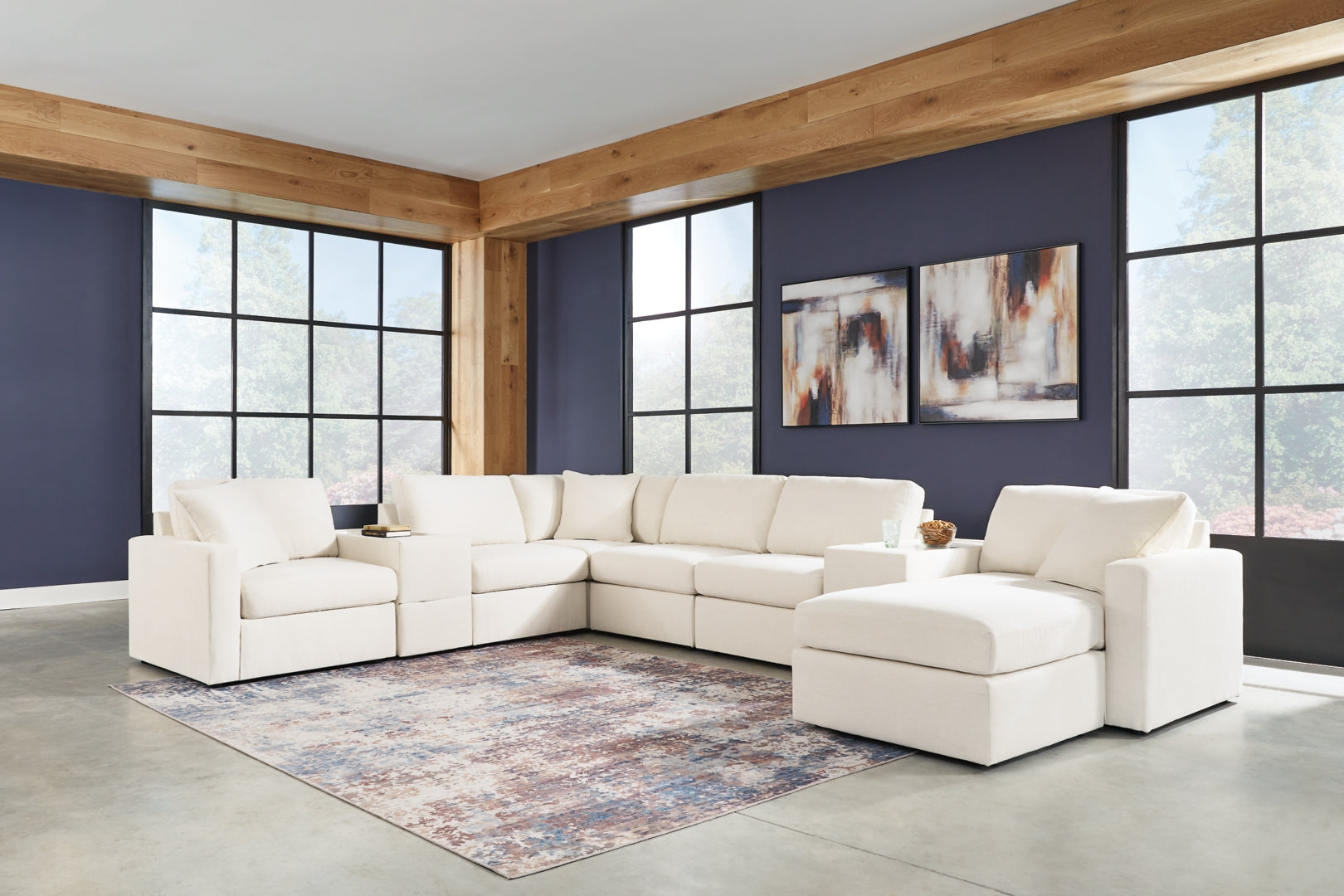 Modmax Sectional with Ottoman