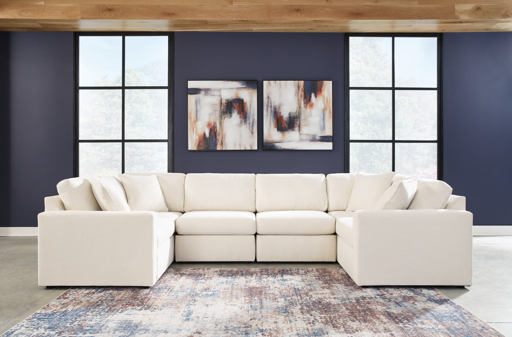 Modmax Sectional with Ottoman
