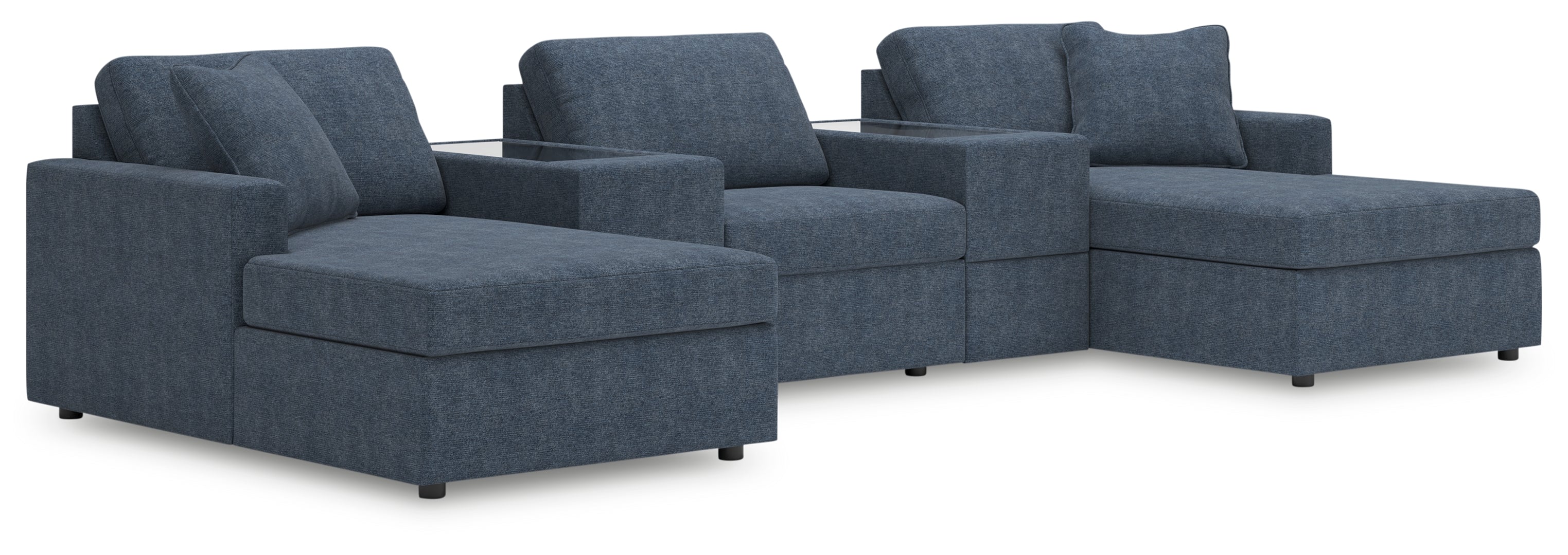Modmax Sectional with Storage Console
