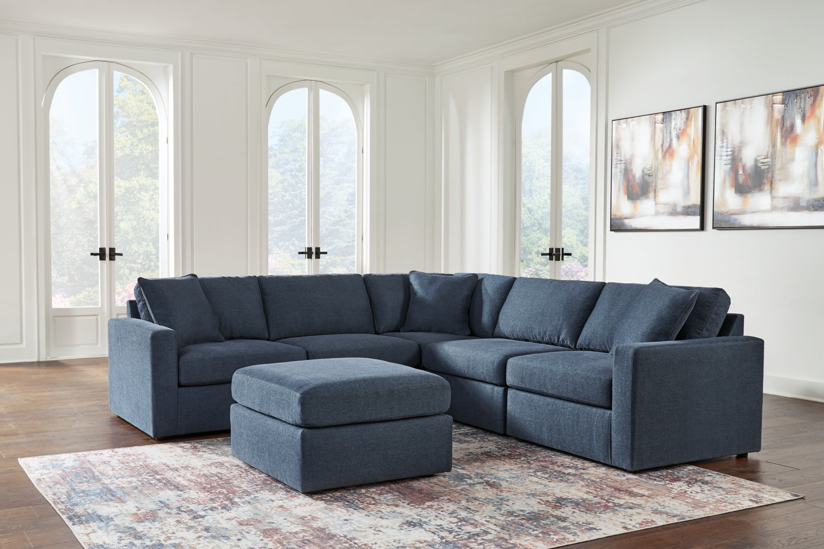 Modmax Sectional with Ottoman