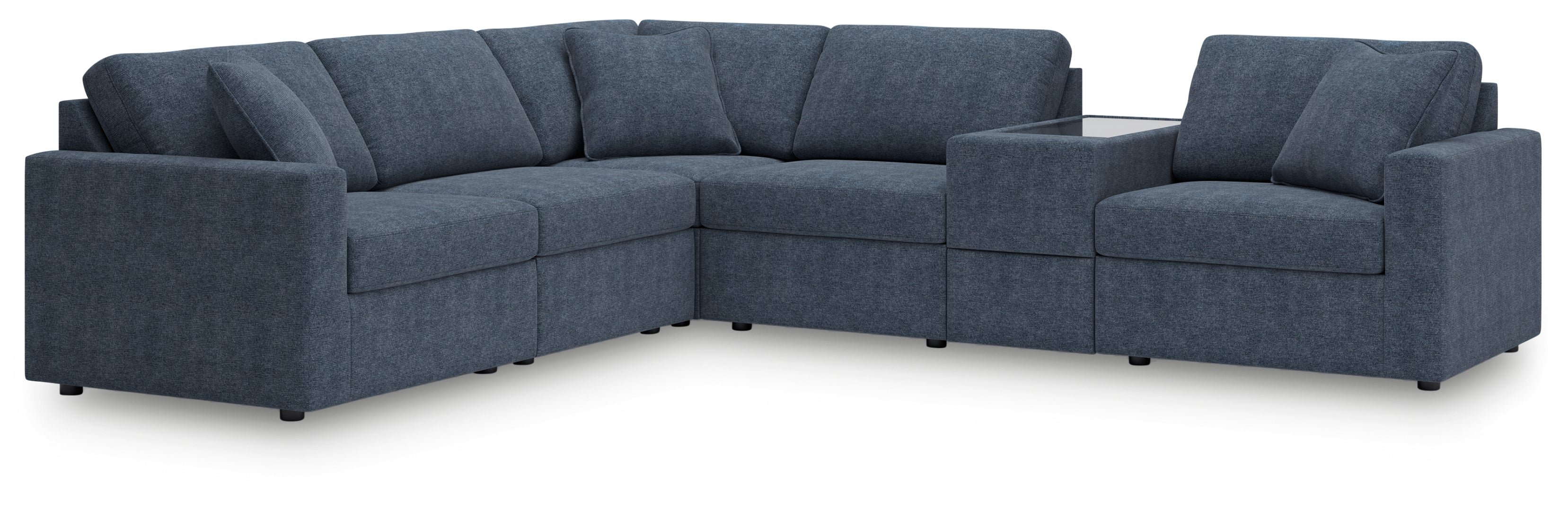 Modmax Sectional with Storage Console