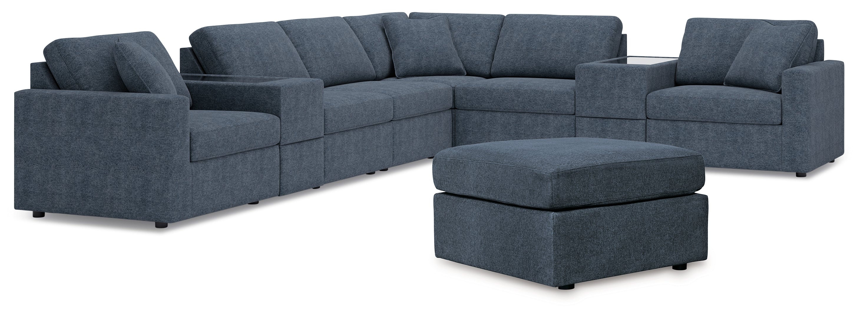 Modmax Sectional with Ottoman